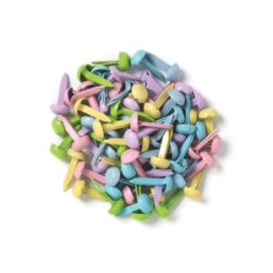 Pastel Mini Brads
