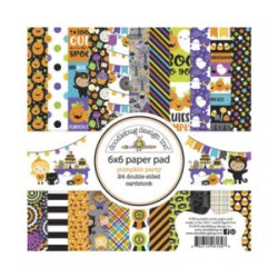 pumpkin party 6×6 paper pad