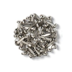 Silver Mini Brads