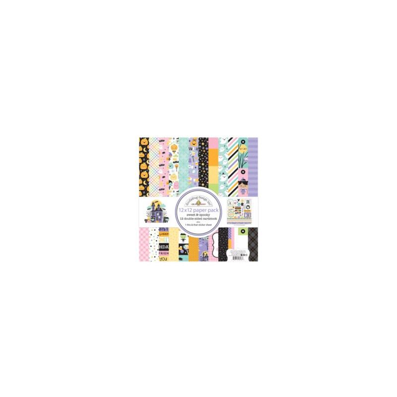 Sweet & Spooky 12×12 Paper Pack