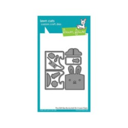 Tiny gift box bunny add-on