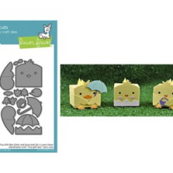 tiny gift box chick and duck add-on