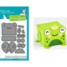 tiny gift box frog add-on