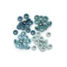 WR Standard Eyelets Aluminum Aqua