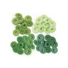 WR Wide Eyelets -Aluminum Green