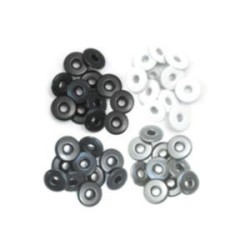 WR Wide Eyelets Aluminum Gray