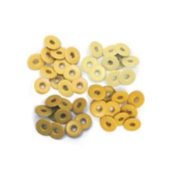 WR Wide Eyelets Aluminum Yellow