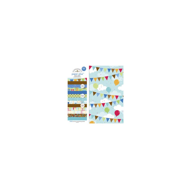 BDAY BOY -PAPER PLUS ASST PACK