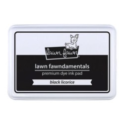 black licorice ink pad