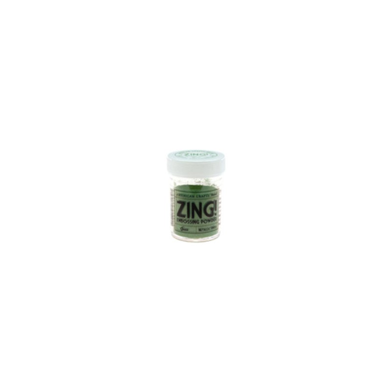 Embossing Powder Metallic Gree