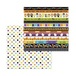 halloween ball double-sided cardstock